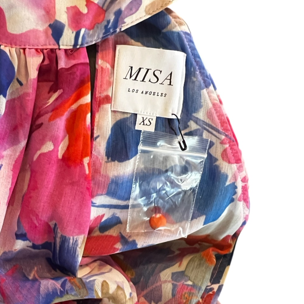 MISA NWOT Los Angeles Victorine Dress In Full Bloom Women’s Size:XS - Picture 8 of 13